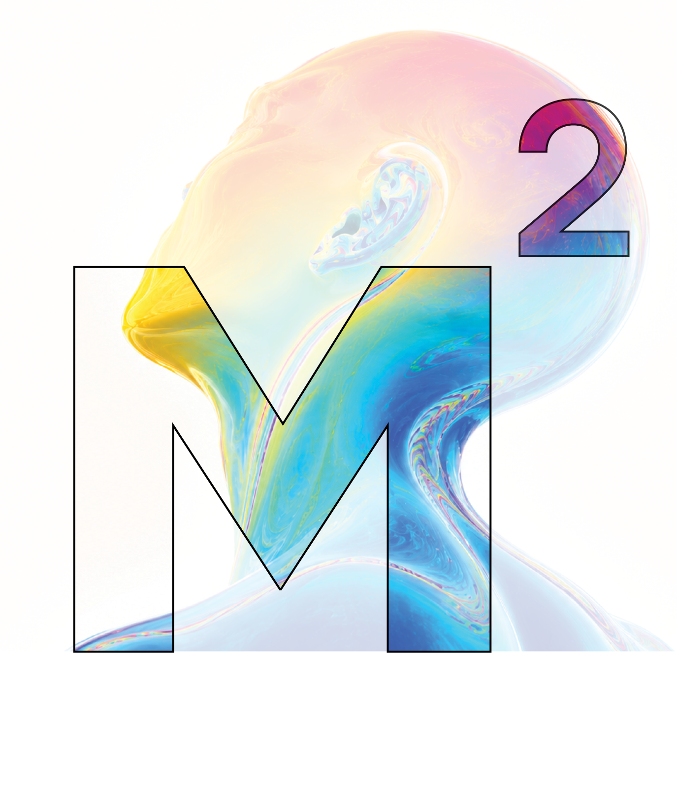 M² multi-agent hackathon brand mark